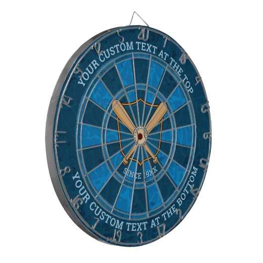 Baseball Shield Dart Board Dartbord (Voorkant Links)