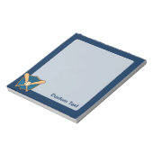 Baseball Shield Notitieblok (Linkerzijde)