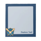 Baseball Shield Notitieblok (Voorkant)