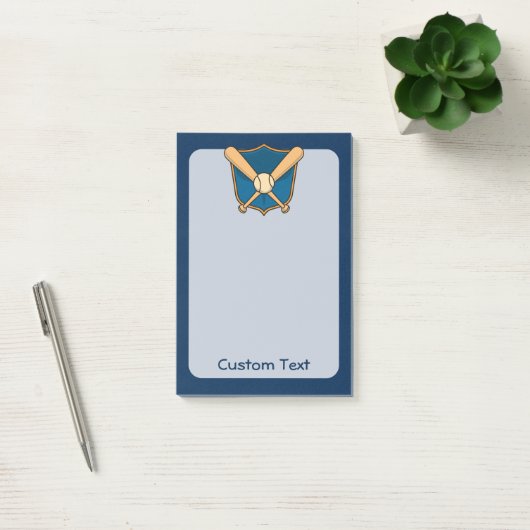 Baseball Shield Post-it® Notes (Kantoor)