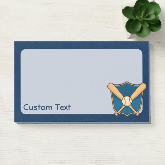 Baseball Shield Post-it® Notes (Kantoor)