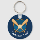 Baseball Shield Sleutelhanger (Voorkant)
