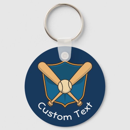 Baseball Shield Sleutelhanger (Voorkant)