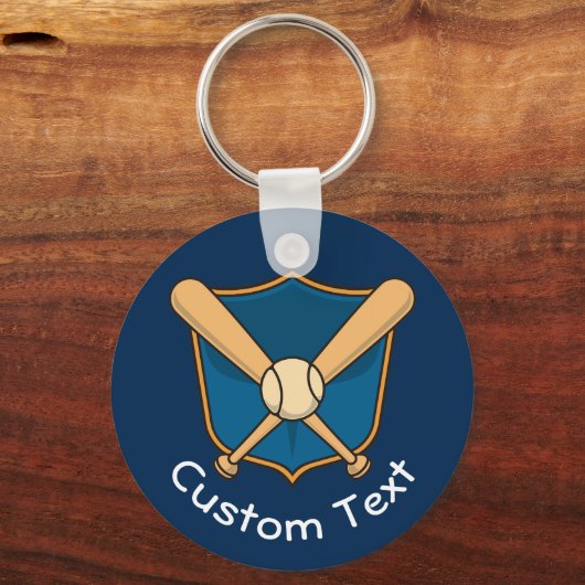 Baseball Shield Sleutelhanger (Voorkant)