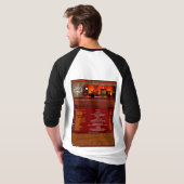 Baseball-Shirt T-shirt (Achterkant volledig)