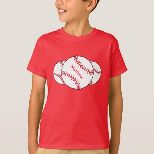 Baseball-Shirt T-shirt (Voorkant)