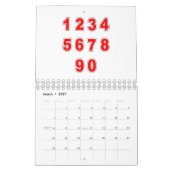 Baseball-Shirten Kalender (Mar 2027)