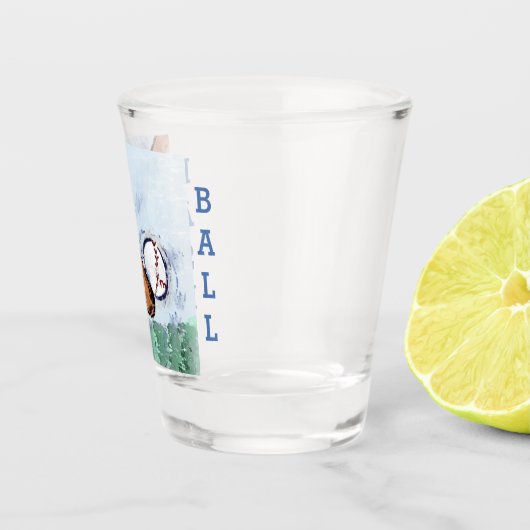 BASEBALL SHOT GLAS (Rechts)