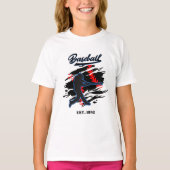 Baseball Silhouette Grafisch Ontwerp – OPGERICHT 1 T-shirt (Voorkant)