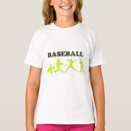 Baseball Silhouettes Kinder Hoodie