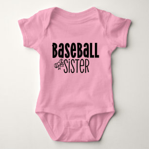 Baseball Sister Romper