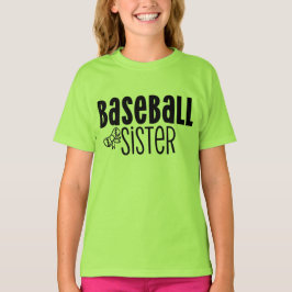 Baseball Sister T-shirt