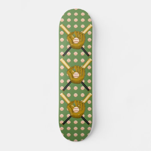 Baseball Skateboard Deck (Voorkant)