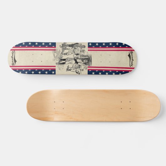 Baseball:Skateboard van spelers Persoonlijk Skateboard (Horizontaal)