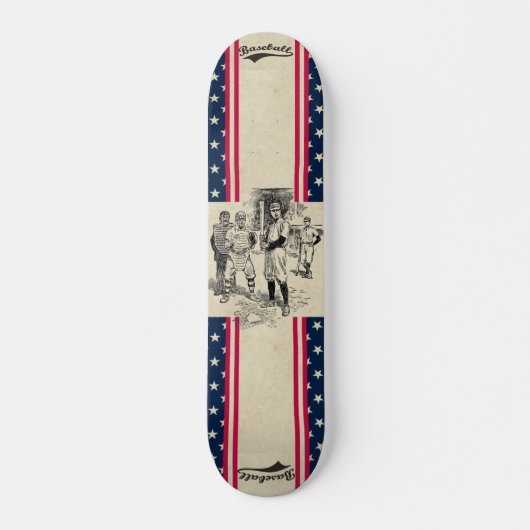 Baseball:Skateboard van spelers Persoonlijk Skateboard (Voorkant)