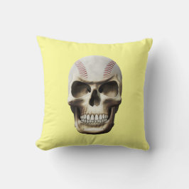 Baseball Skull Kussen