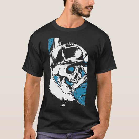 Baseball Skull T-shirt (Voorkant)