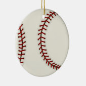 Baseball-Sky Keramisch Ornament (Rechts)