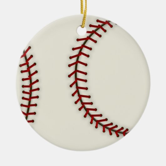 Baseball-Sky Keramisch Ornament (Voorkant)