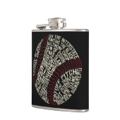 Baseball Slang Wordprogramma Heupfles (Links)