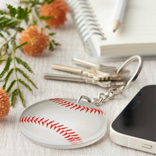 Baseball Sleutelhanger (Voorkant Rechts)