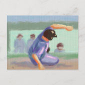 Baseball Slide Briefkaart (Voorkant)