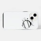 Baseball Smash iPhone Hoesje (Achterkant horizontaal)