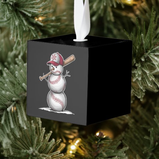 Baseball Snowman Balls Sneeuwkerstcadeautjes Decoratie (Boom)