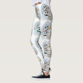 Baseball Snowman-kerstLeggings Leggings (Links)