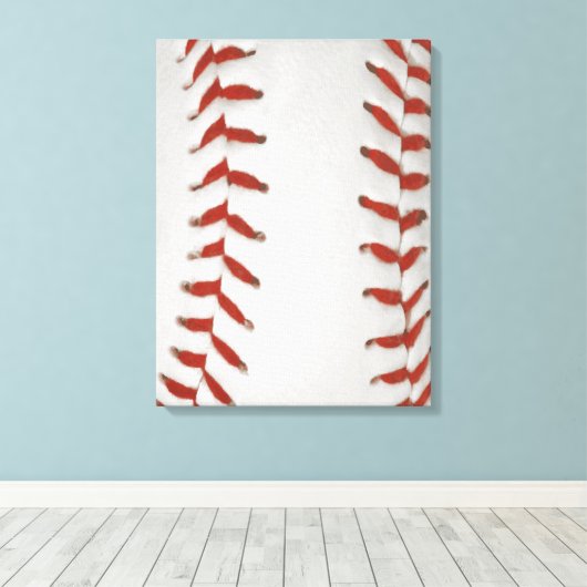 Baseball Softbal Print Patroon Achtergrond (Insitu (Houten vloer))