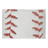 Baseball Softbal Print Patroon Achtergrond Kussensloop (Achterkant)