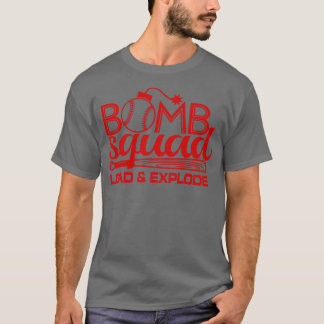 Baseball Softball Bomb Squad Home Run Dinger Club T-shirt
