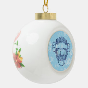 Baseball Softball Catcher's Masker Ornament