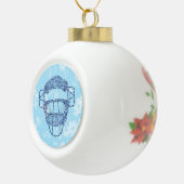Baseball Softball Catcher's Masker Ornament (Rechts)