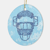 Baseball Softball Catcher's Masker Ornament