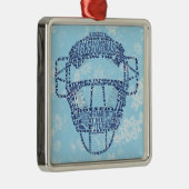 Baseball Softball Catcher's Masker Ornament (Rechts)