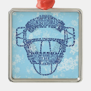 Baseball Softball Catcher's Masker Ornament