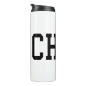 Baseball/Softball Coach Thermal Tumbler Thermosbeker (Geroteerd rechts)