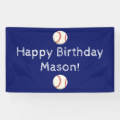 Baseball/Softball de Banner van de Douanepartij (Horizontaal)