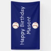 Baseball/Softball de Banner van de Douanepartij (Verticaal)