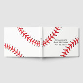Baseball Softball Design Guest Book Gastenboek (Volledig)