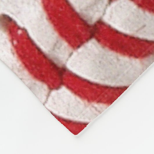 Baseball Softball Fleece Deken (Hoek)