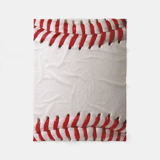 Baseball Softball Fleece Deken (Voorkant)