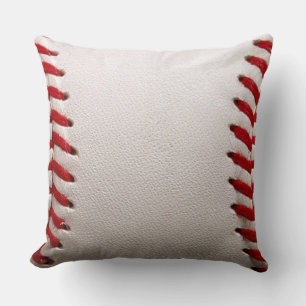 Baseball Softball Geborduurd Grafisch Kunstwerk -  Kussen