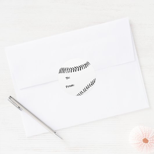 Baseball/Softball Gift Labels (Envelop)