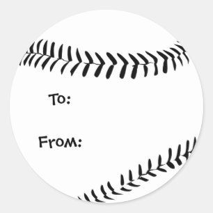 Baseball/Softball Gift Labels