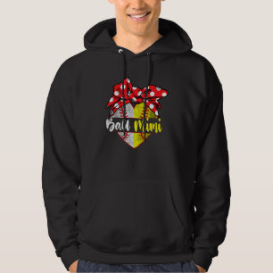 Baseball Softball Hart Bal Mimi Familie Speler Co Hoodie