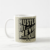 Baseball Softball Hustle, Hit en Stop nooit met Mo Koffiemok (Links)