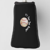 Baseball Softball is dat keer op keer superfaan Golfheadcover (Draai 90)