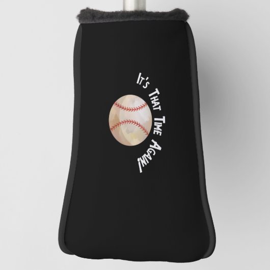 Baseball Softball is dat keer op keer superfaan Golfheadcover (Draai 90)
